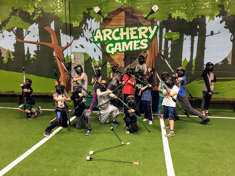 Archery Games Calgary | Calgary's First Indoor Archery Tag Arena Just Opened