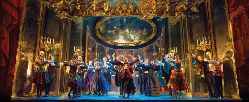THE PHANTOM OF THE OPERA 4 - The Company performs Masquerade - photo by Alastair Muir