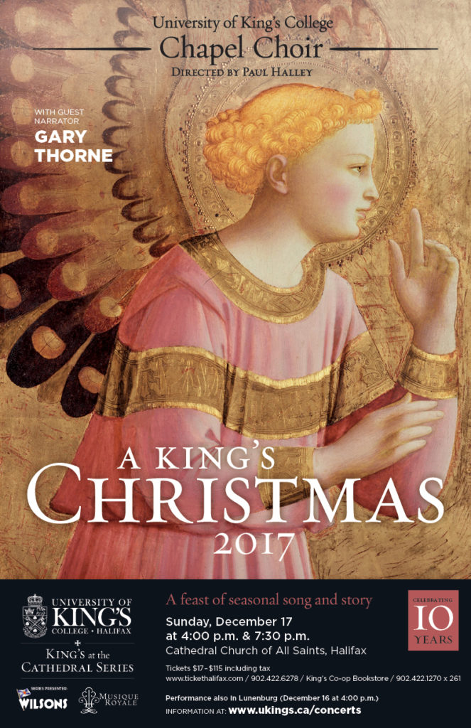 Enjoy music from medieval to modern at 'A King's Christmas'.