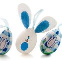Easter eggs rabbit