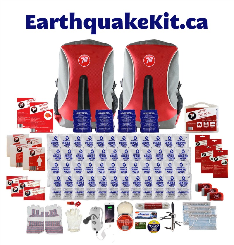 Get Your Earthquake Kit for a GREAT Price Family Fun Vancouver