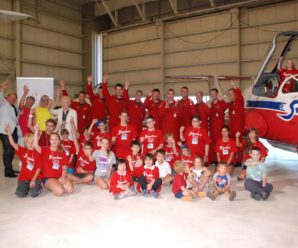 Snowbirds Fly for CHILD