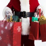 Santa with Gift Bags