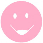 pink happy face pink happy face