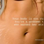 Mommas Tiger Stripes - www.howtobeadad.com