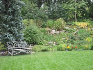 Bench in Reader Rock Garden