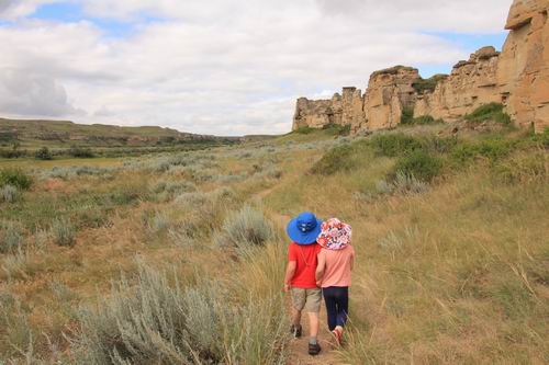 Writing on Stone Provincial Park Campground