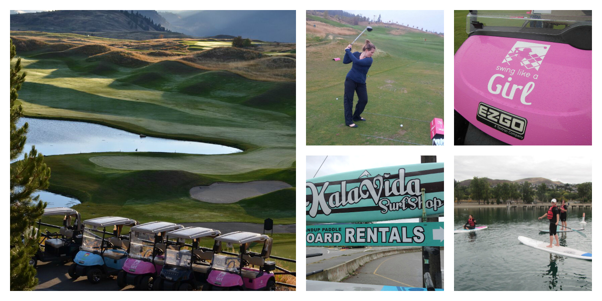 Golf and SUP in Vernon, BC (Family Fun Canada)