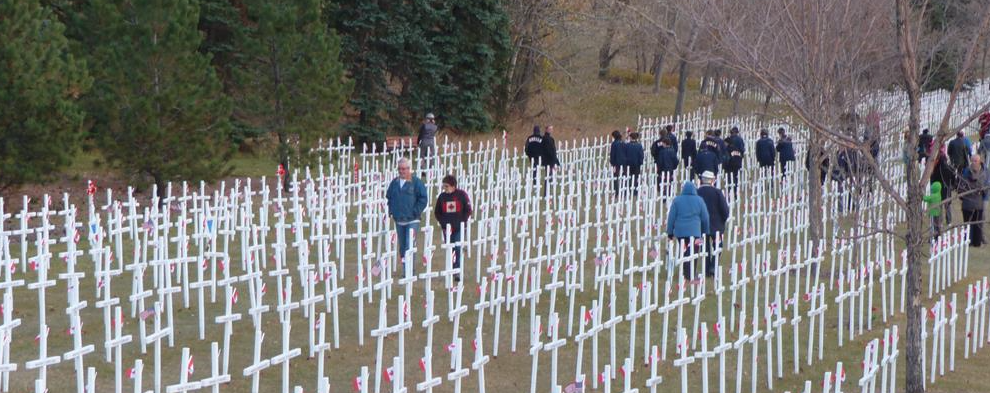 Field of Crosses, Calgary AB