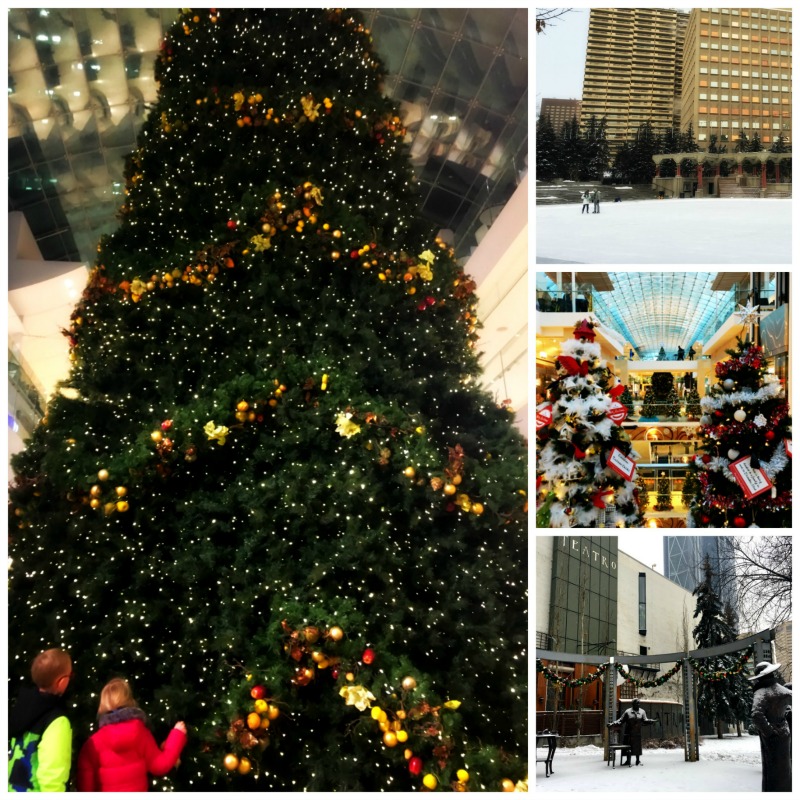 Ho-Ho-Zuhause für die Feiertage! Die Abenteuer einer Familie während eines Ferienaufenthalts in der Innenstadt von Calgary (Family Fun Calgary).