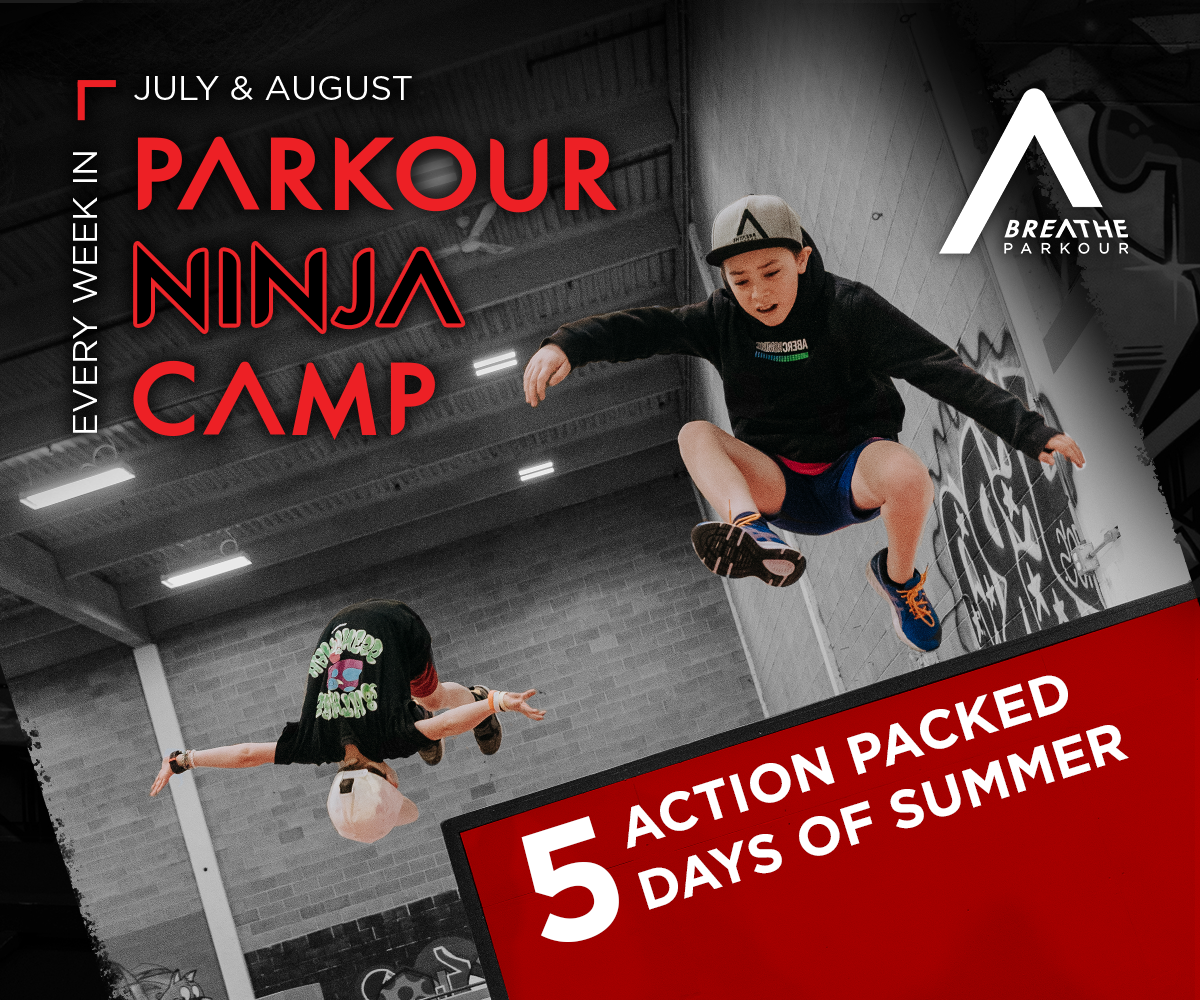 Breathe Parkour Summer Camps (Family Fun Calgary)