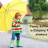 Weekend Boy with Umbrella (Family Fun Calgary)