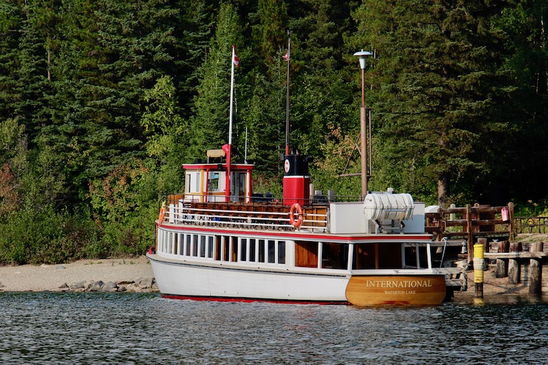 Cruzeiro de barco Waterton (diversão em família em Calgary)