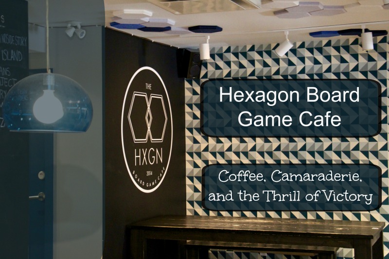 Café Hexagon Board Game (Diversão em Família Calgary)