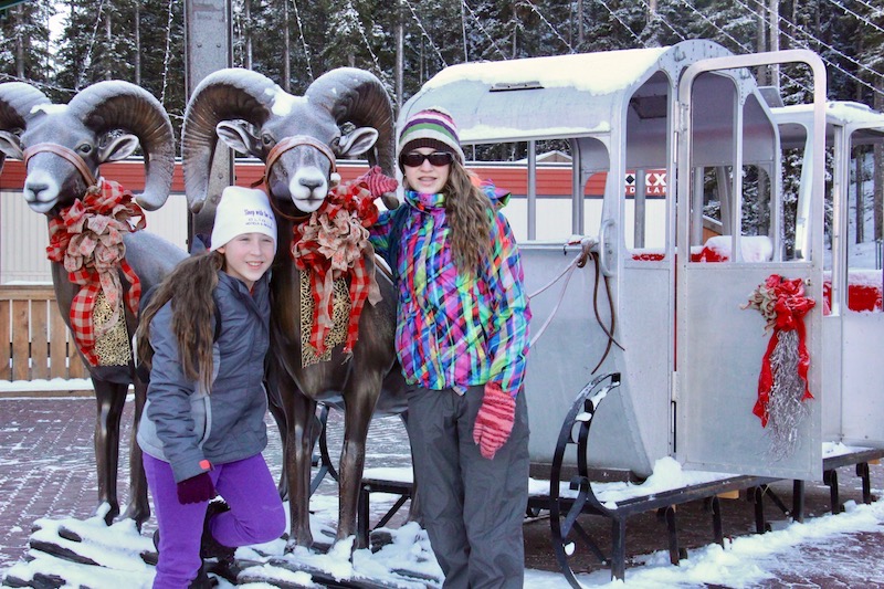 Natal no topo da montanha de gôndola de Banff (Family Fun Calgary)