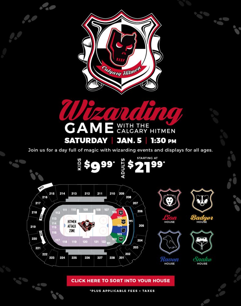 Wizarding Calgary Hitmen (Family Fun Calgary)