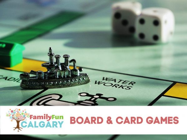 Jogos de tabuleiro e cartas (Diversão em família Calgary)