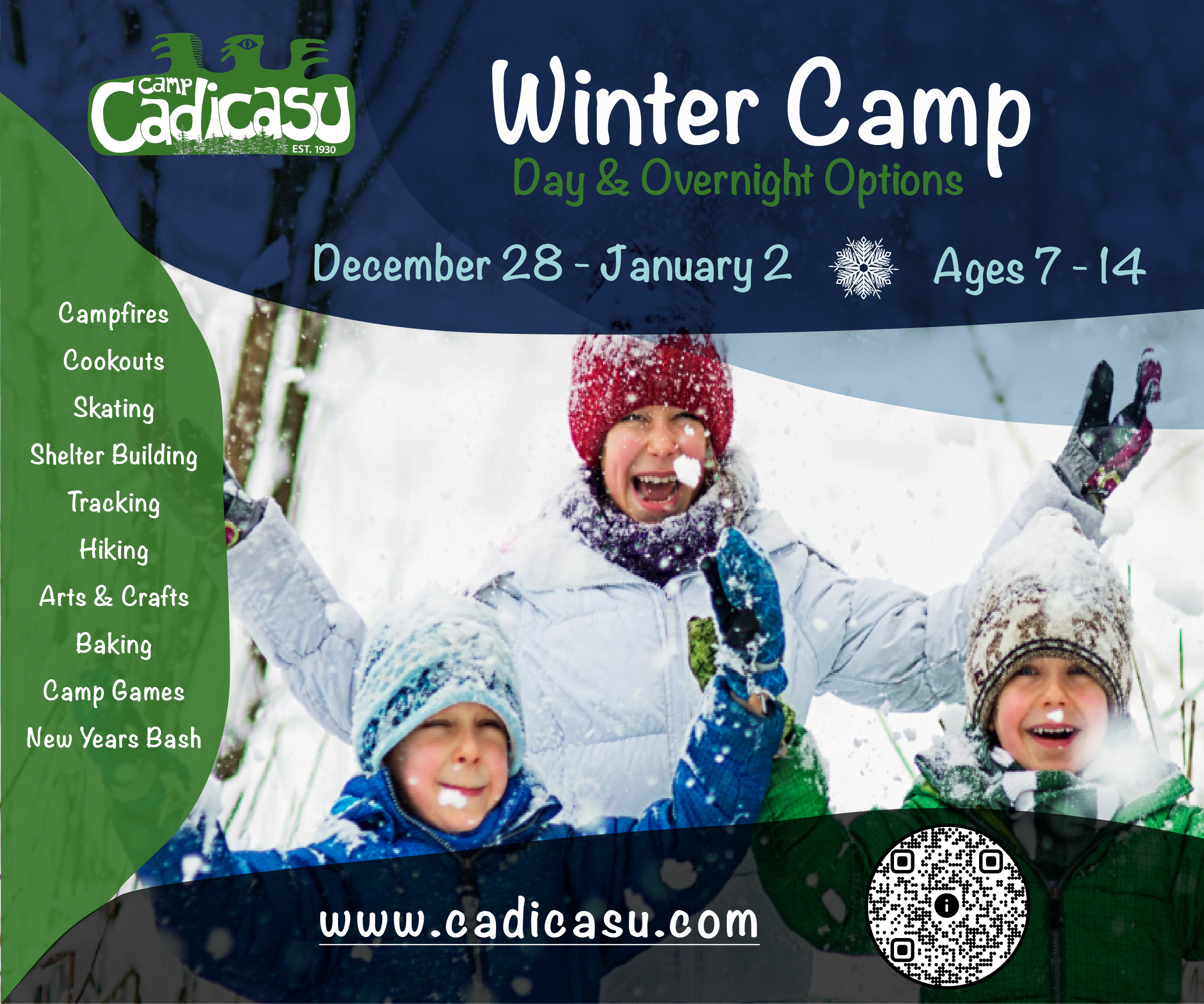 Camp Cadicasu Winter Break Camps (Family Fun Calgary)