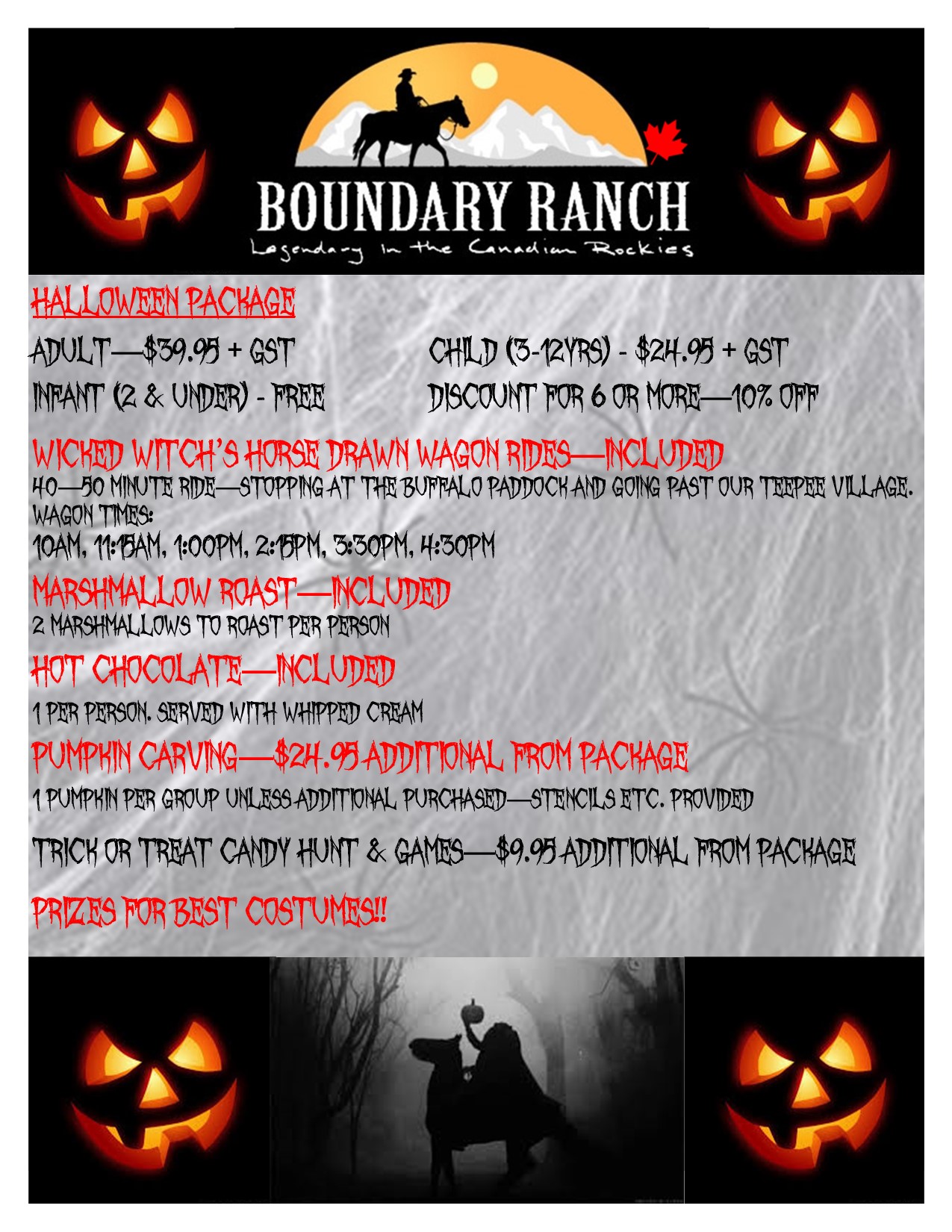 Boundary Ranch Halloween (Family Fun Calgary)