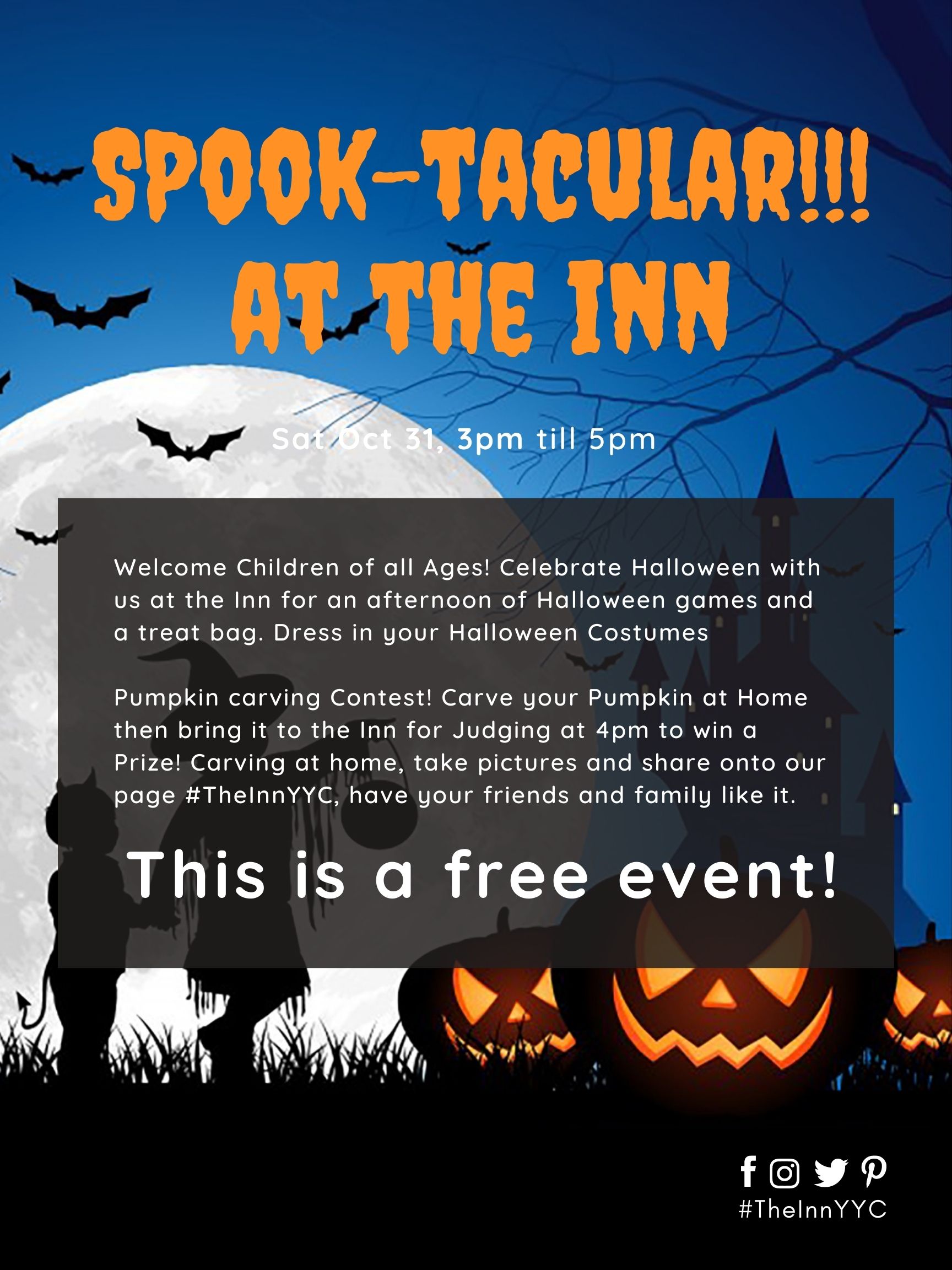 Halloween Spook-tacular at The Inn (Family Fun Calgary)