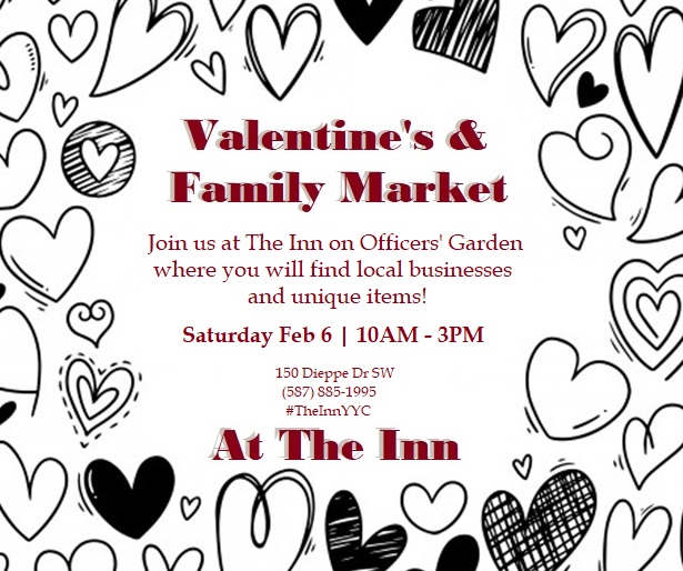 Valentine's and Family Day Market at The Inn (Family Fun Calgary)