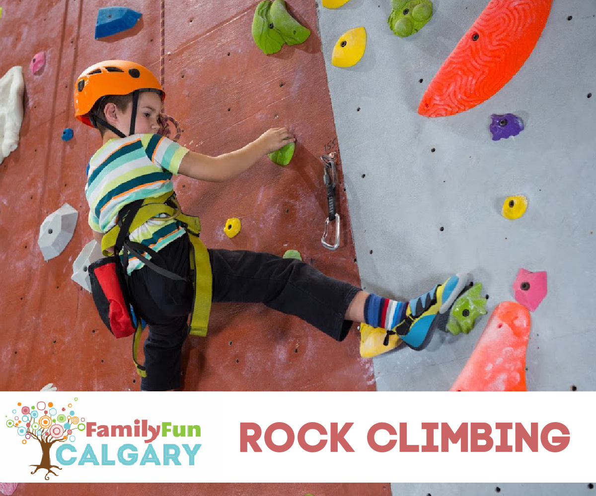Rock Climbing (Family Fun Calgary)