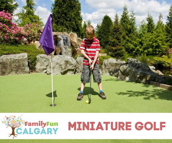 Minigolfe (diversão em família Calgary)