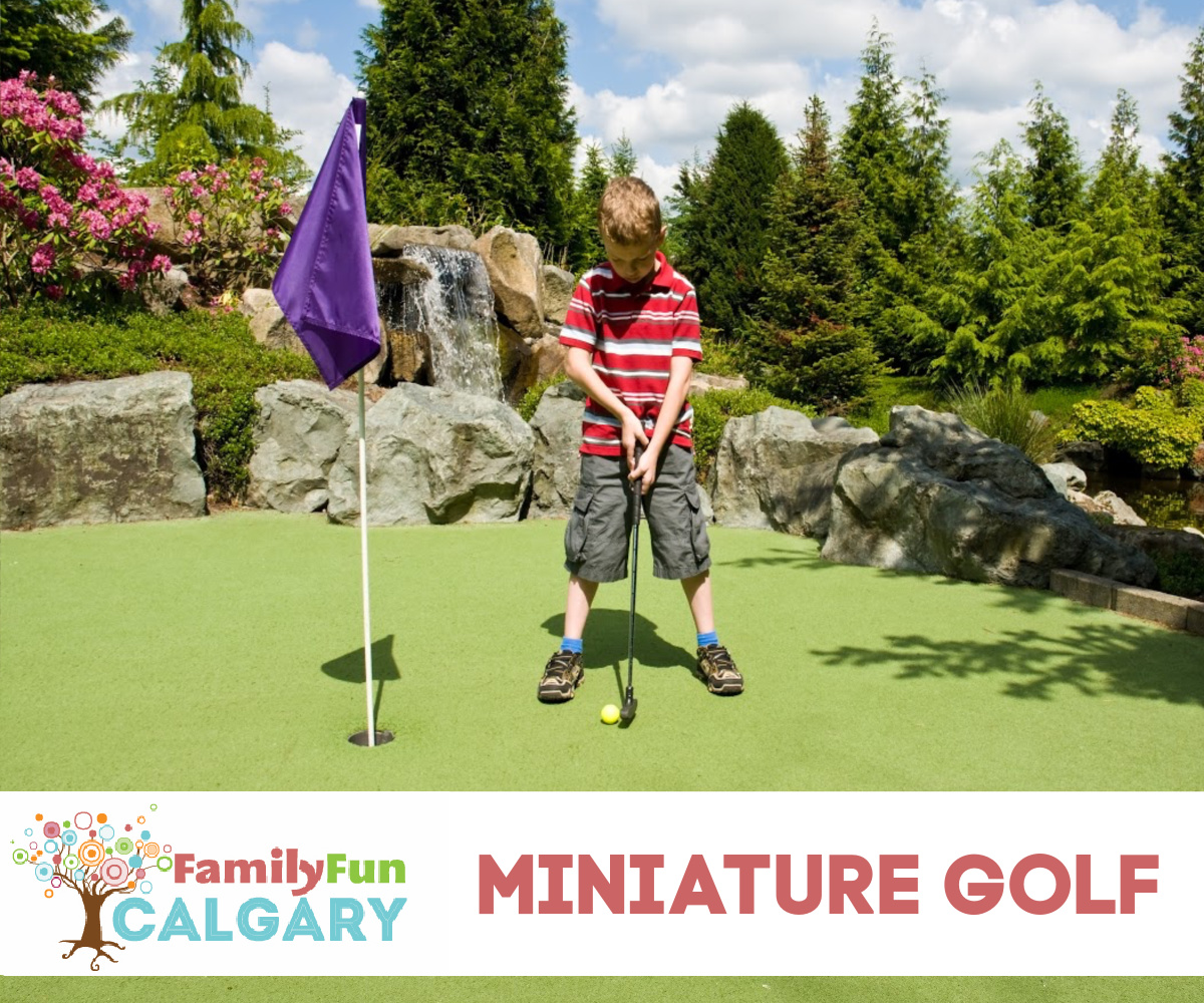 Miniature Golf (Family Fun Calgary)