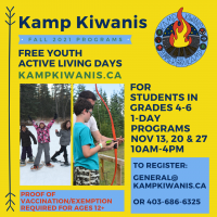 Kamp Kiwanis Youth Active Living (Family Fun Calgary)