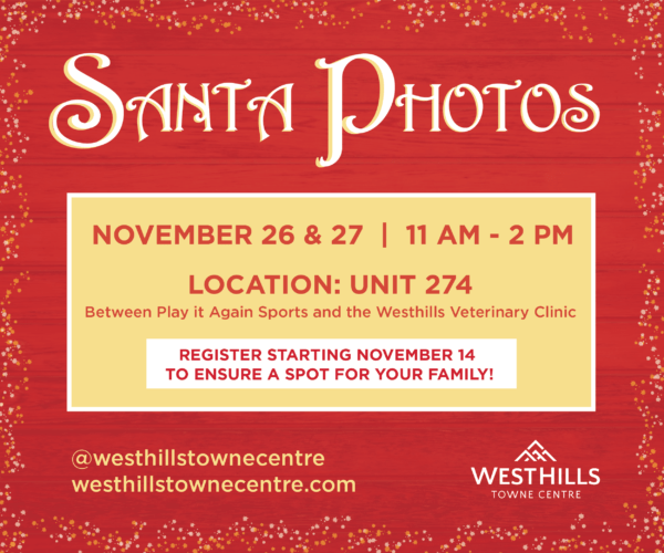 WestHills Towne Center Christmas (Diversión familiar en Calgary)