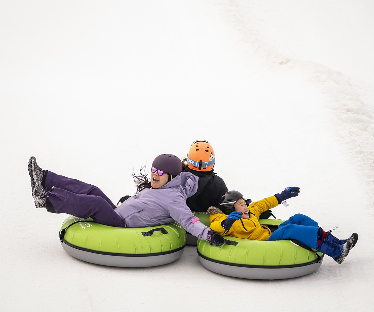 WinSport Tube Park Family Fun Calgary