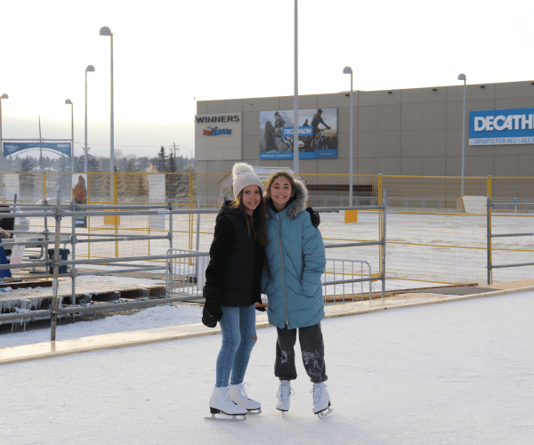 Southcentre Mall Top Deck Skating Rink (Family Fun Calgary)