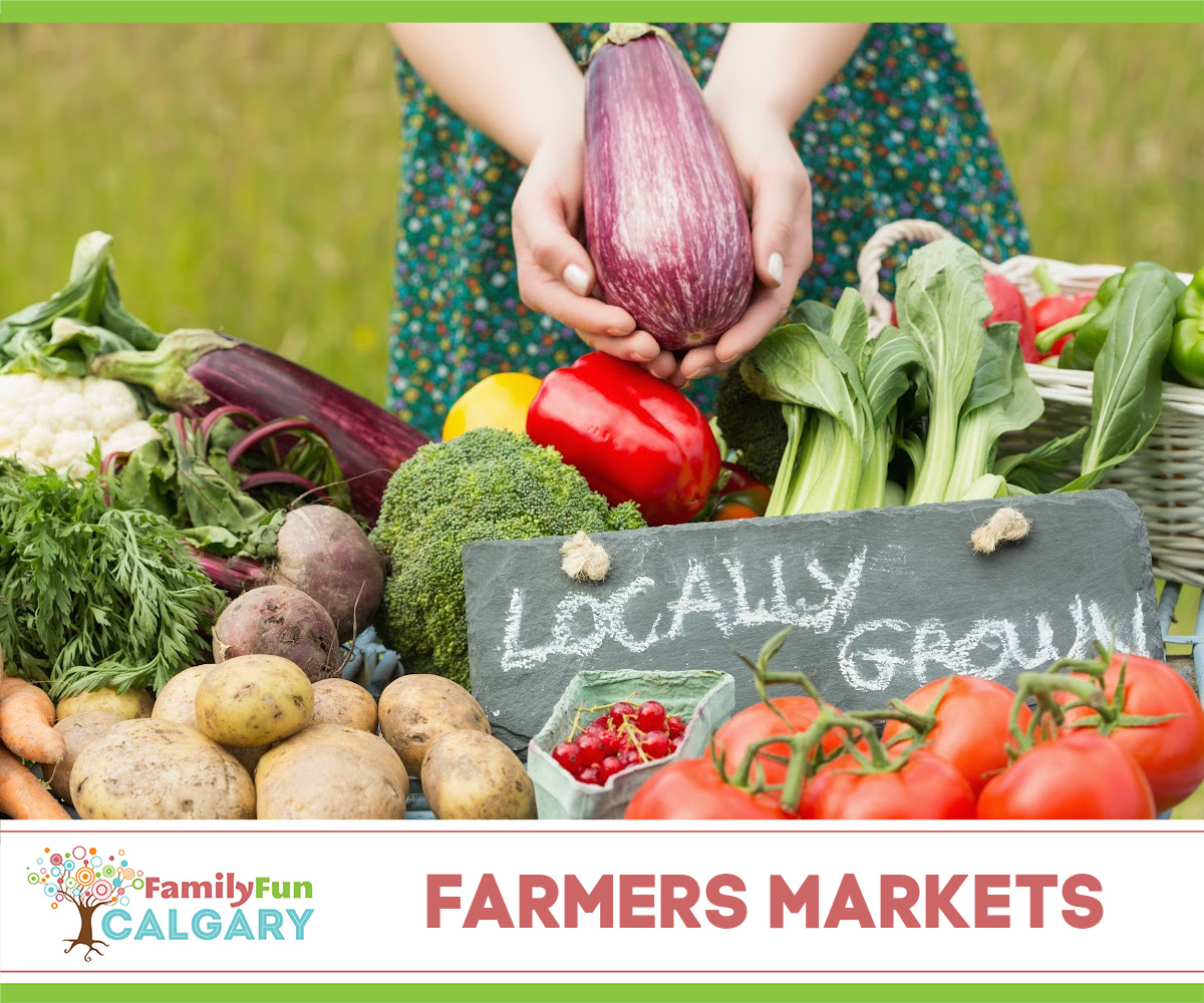 Mercados de agricultores (diversão em família em Calgary)