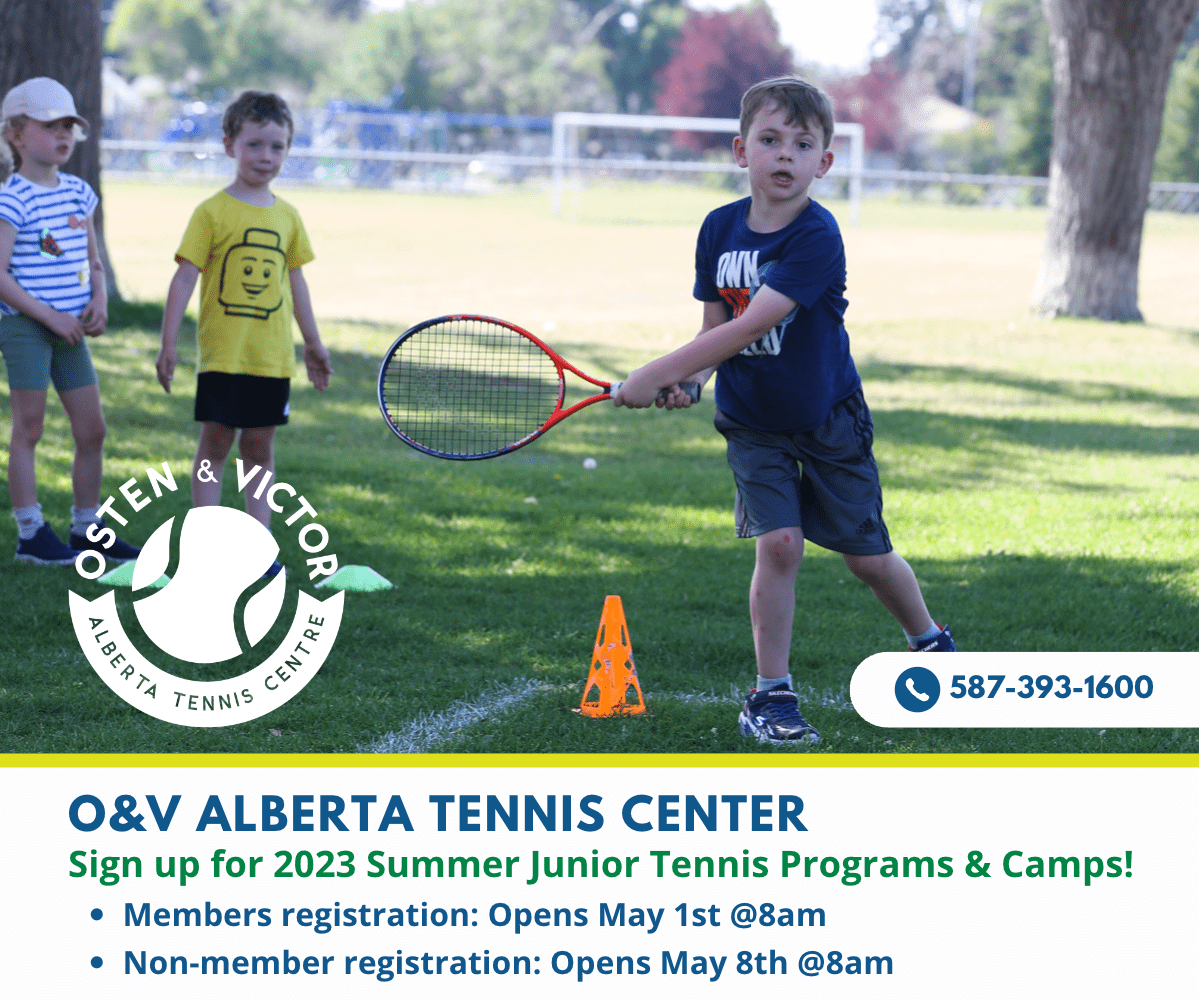 알버타 테니스 센터 여름 캠프 (Family Fun Calgary)