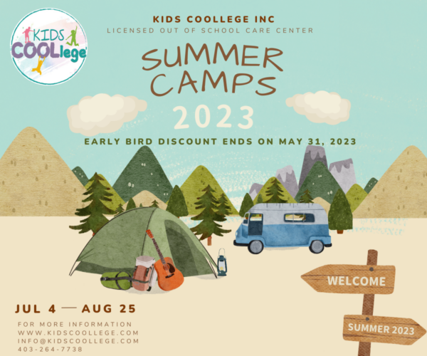 Acampamentos de verão para crianças Coollege (Diversão em família Calgary)
