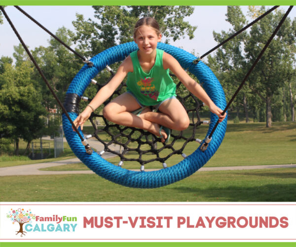 Playgrounds imperdíveis (diversão em família em Calgary)