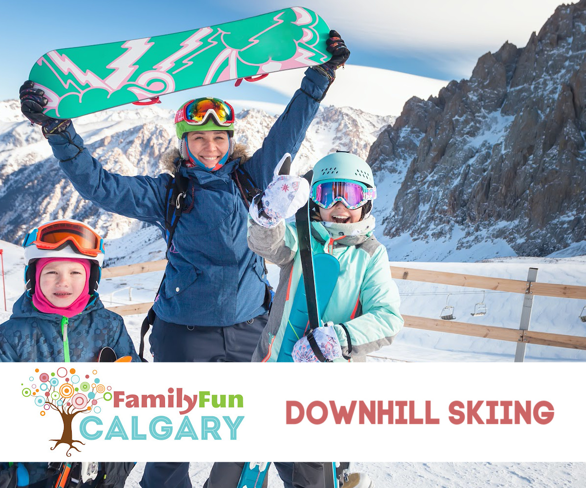 Downhill Skiing (Family Fun Calgary)