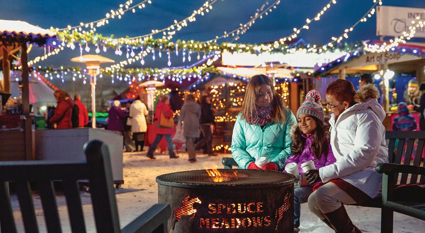 Spruce Meadows Christmas Market Family Fun Calgary