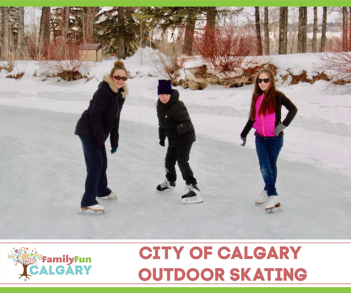 City of Calgary Outdoor Skating Rinks (Family Fun Calgary)