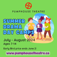 Acampamentos de verão no Pumphouse Theatre (Family Fun Calgary)