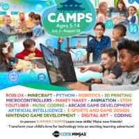 Code Ninja Summer Camps (Family Fun Calgary)