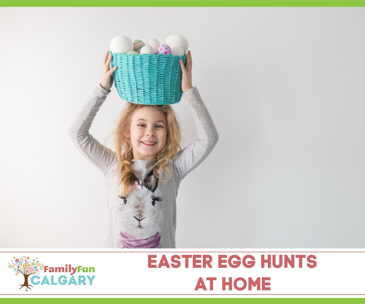 Búsqueda de huevos de Pascua en casa (Family Fun Calgary)
