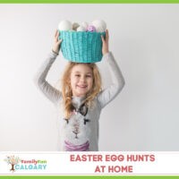 Búsqueda de huevos de Pascua en casa (Family Fun Calgary)