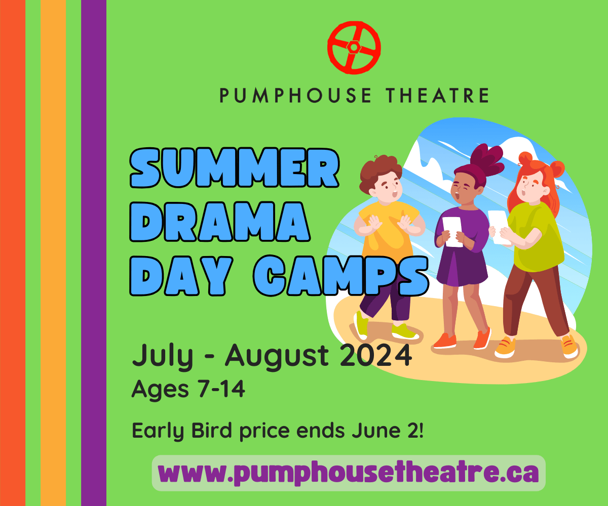 Acampamentos de verão no Pumphouse Theatre (Family Fun Calgary)