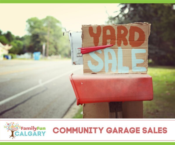 Community Garage Sales (Family Fun Calgary)