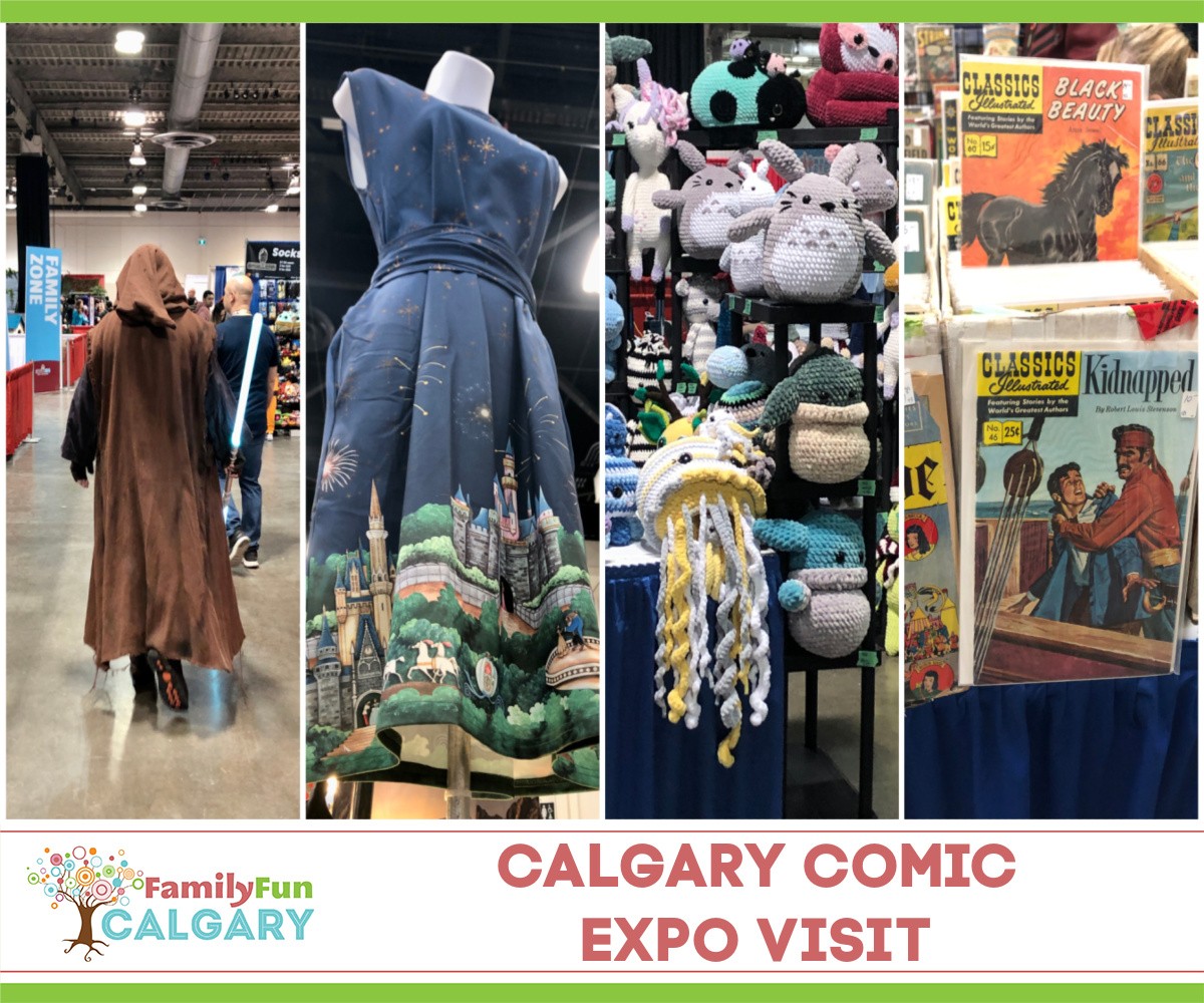 Calgary Comic Expo Visit (Family Fun Calgary)