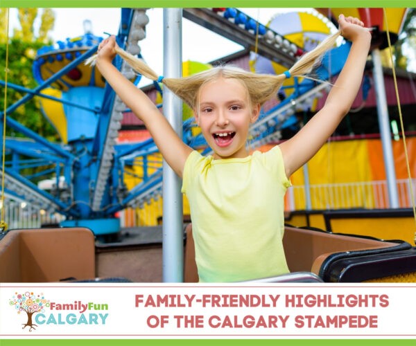 Destaques para toda a família Calgary Stampede (diversão em família em Calgary)