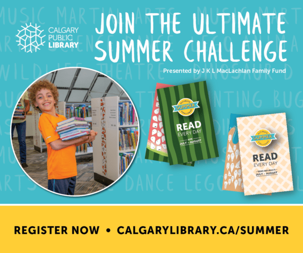 Ultimate Summer Challenge Bibliothèque publique de Calgary (Family Fun Calgary)