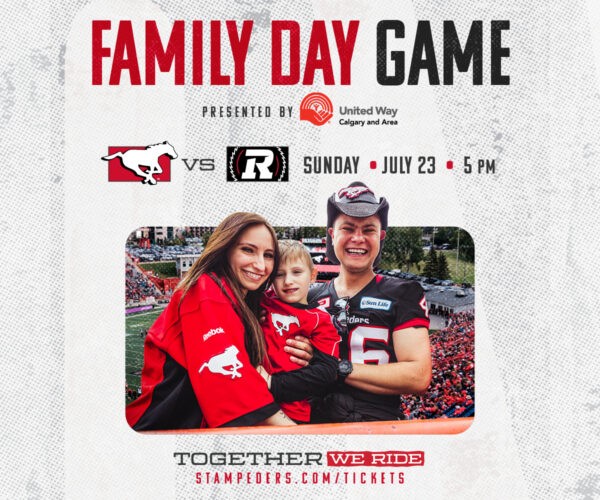 Journée de jeu en famille des Stampeders de Calgary (Family Fun Calgary)