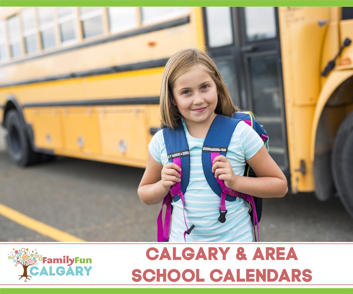 Calendriers scolaires de Calgary et de la région (Family Fun Calgary)